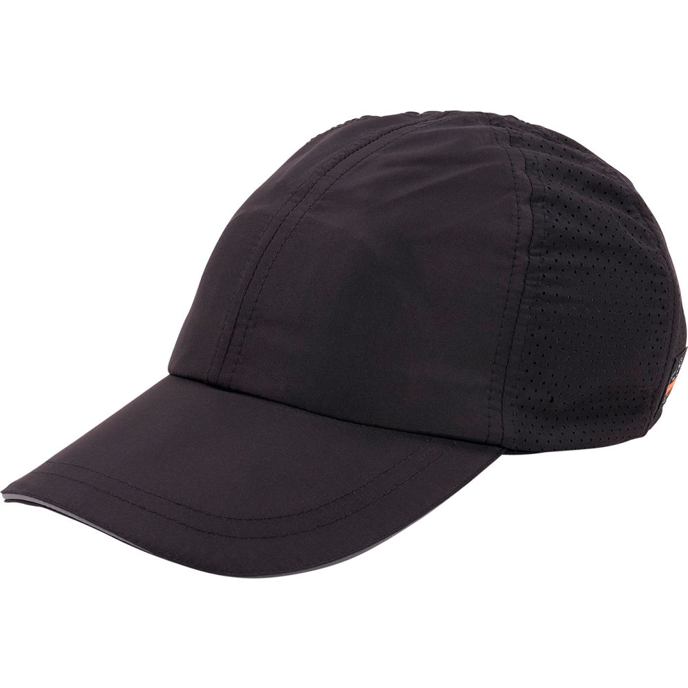 B3139744 Skullerz 8947 Lightweight Baseball Hat - Bump Cap Insert, Black - Medium & Large