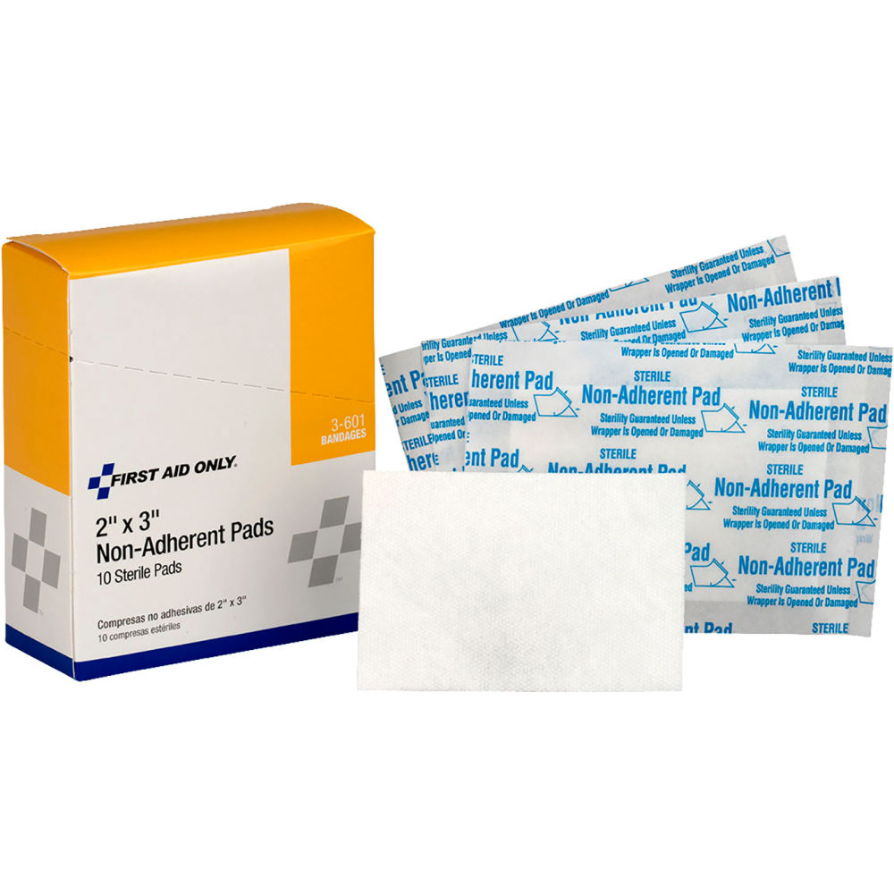 Picture of Acme United B3108119 First Aid Only Non-Adherent Pads - 2 x 3 in. - 10 per Box