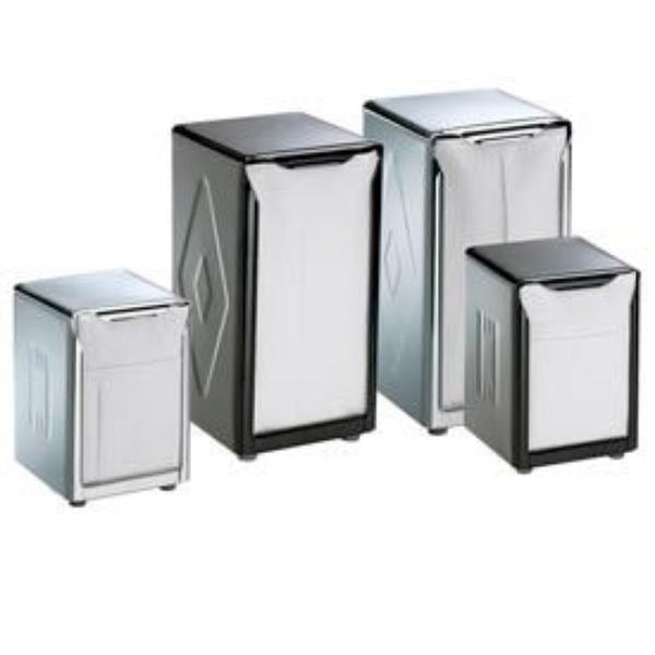 Picture of Carlisle Sanitary Maintenance B378725 Table-Top Napkin Dispensers&#44; Chrome - 5.5 x 3.75 x 4 in.
