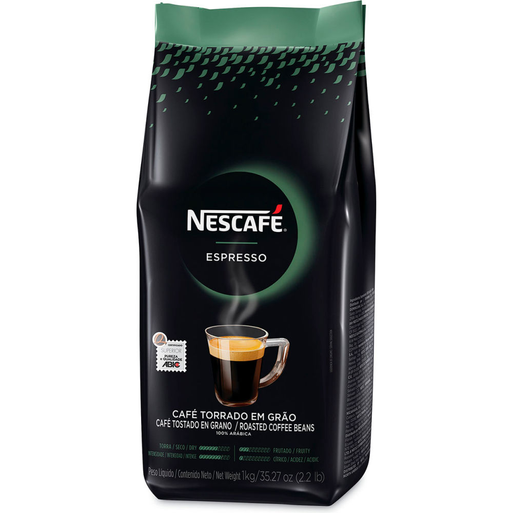 Picture of United Stationers Supply B3130386 2.2 lbs Arabica Nescafe Espresso Whole Bean Coffee - Pack of 6