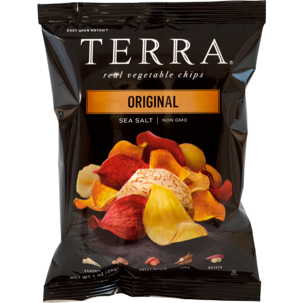 Picture of Green Rabbit Holdings B2946490 Terra Real Vegetable Original Chips - 1 oz - 24 Count