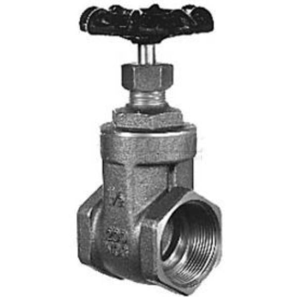 B922762 Hydrastar Full Flow Control Gate Valve Hgv075 0.75 in. Valve 200 Psi W.O.G. Non-Shock