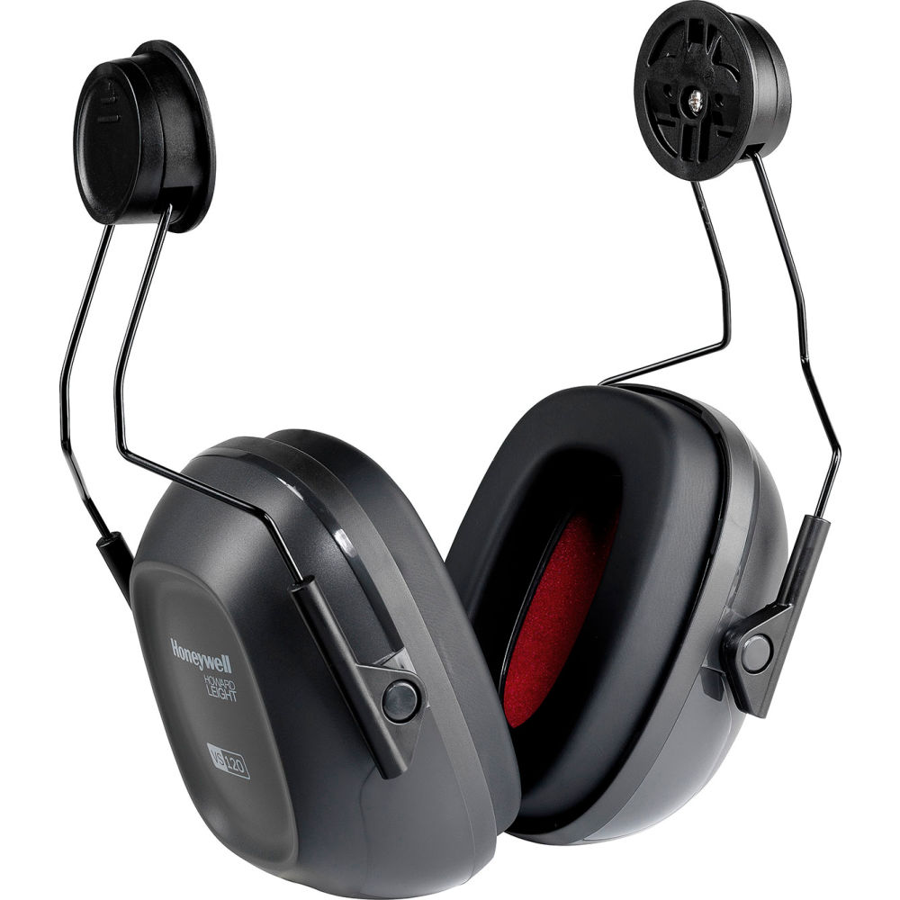 B2453185 Honeywell Verishield Hard Hat Mounted Ear Muff 24 dB, Black