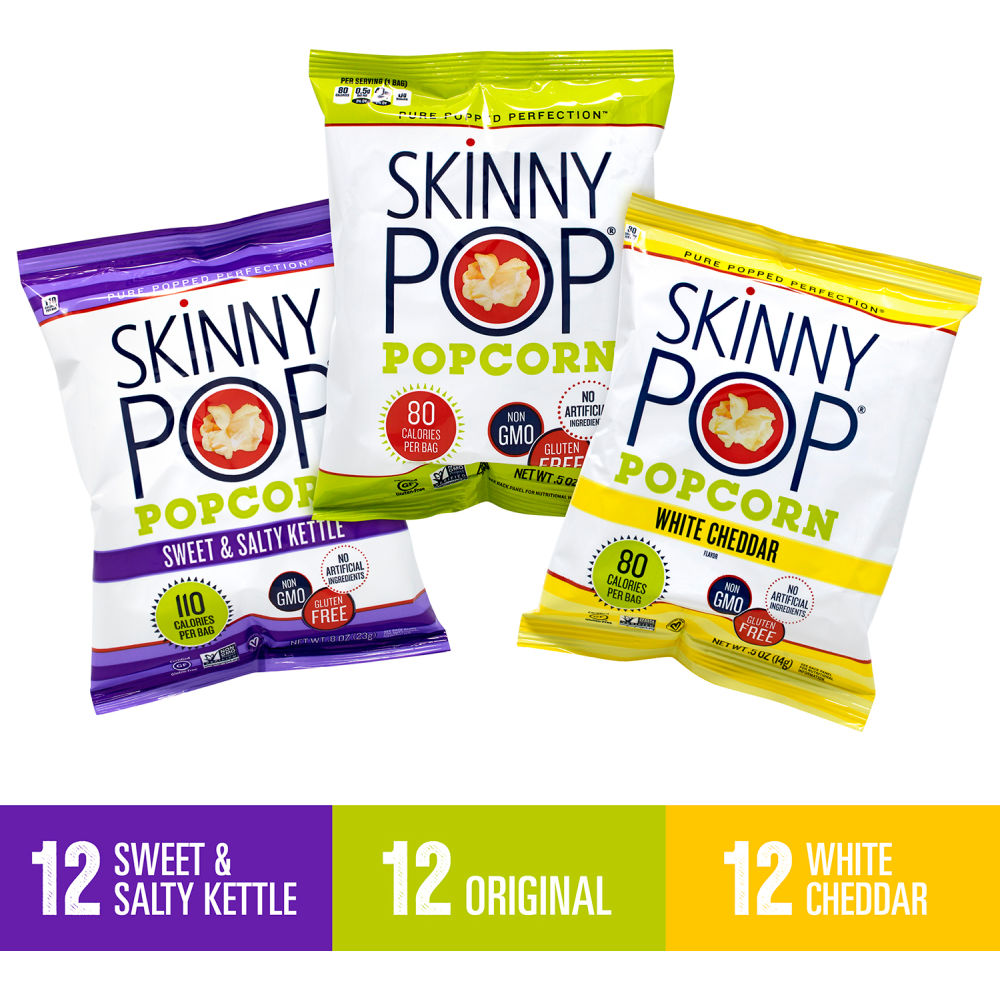 Picture of Green Rabbit Holdings B2946425 Skinny Pop Variety Snack Pack - 36 Count