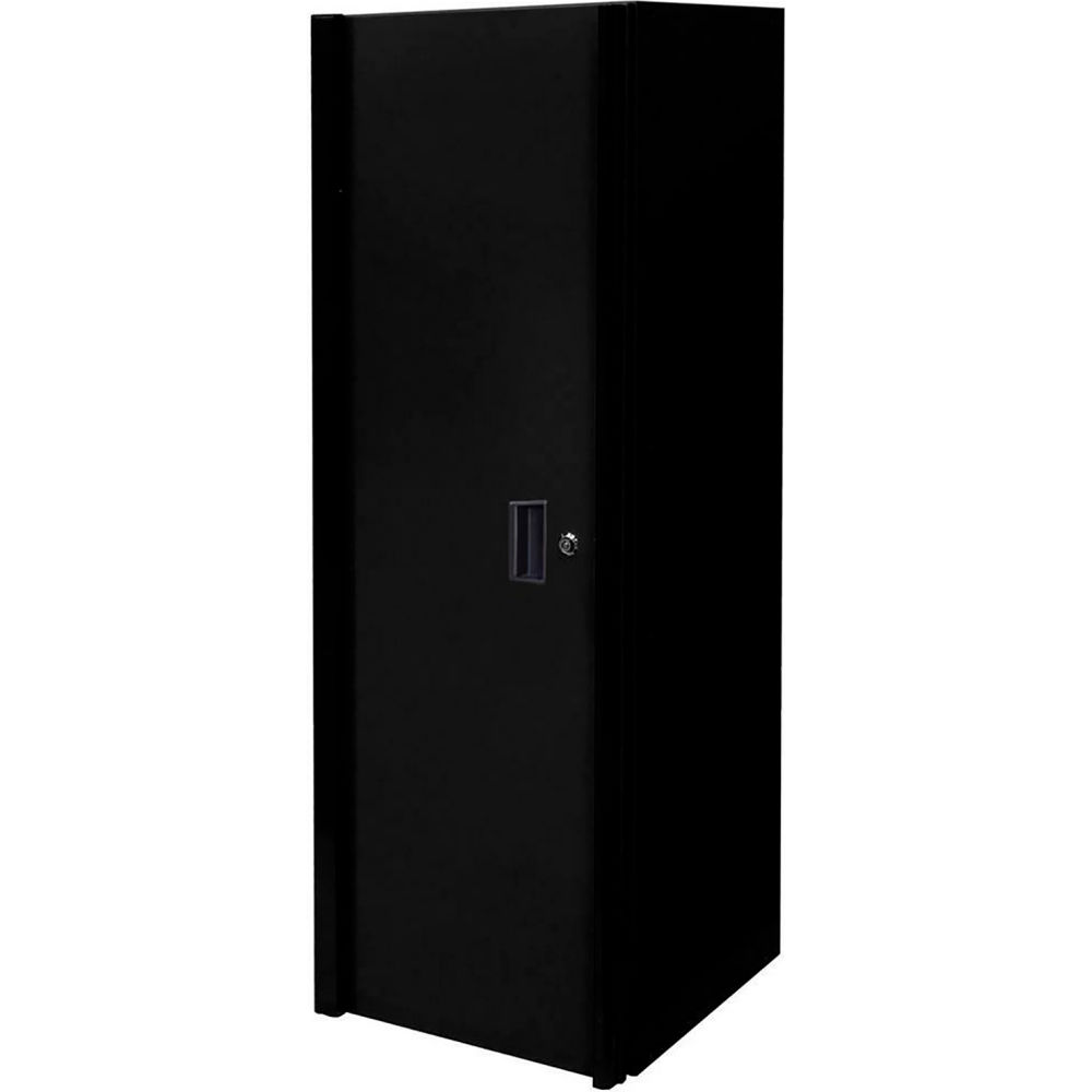 Picture of Extreme Tools B3090306 19 x 25 x 61 in. 3-Drawer & 3-Shelf Side Locker with Gloss Black Handles&#44; Matte Black