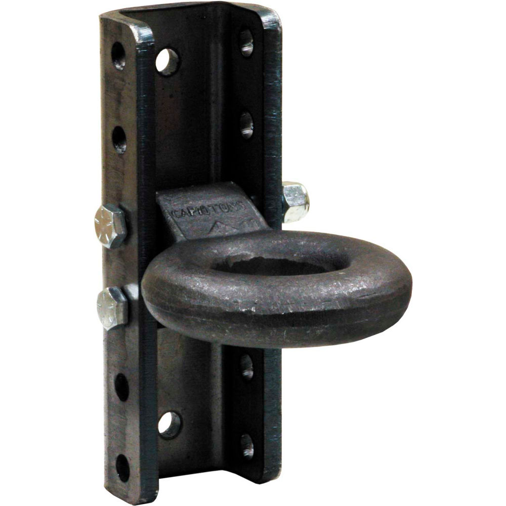B2276297 5-Position Adjustable Eye Assembly with 3 in. Heavy-Duty Channel, Gray