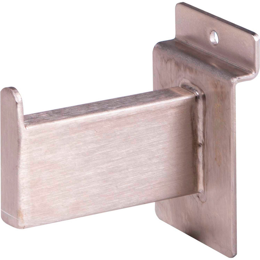 Picture of Econoco B2243097 3 in. Faceout for Slatwall&#44; Satin Nickel - Case of 24