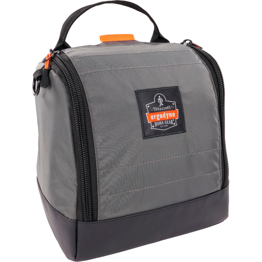 Half and Full Face Respirator Bag, 9-1/2 in H x 5-1/2 in W, Nylon/Polyester