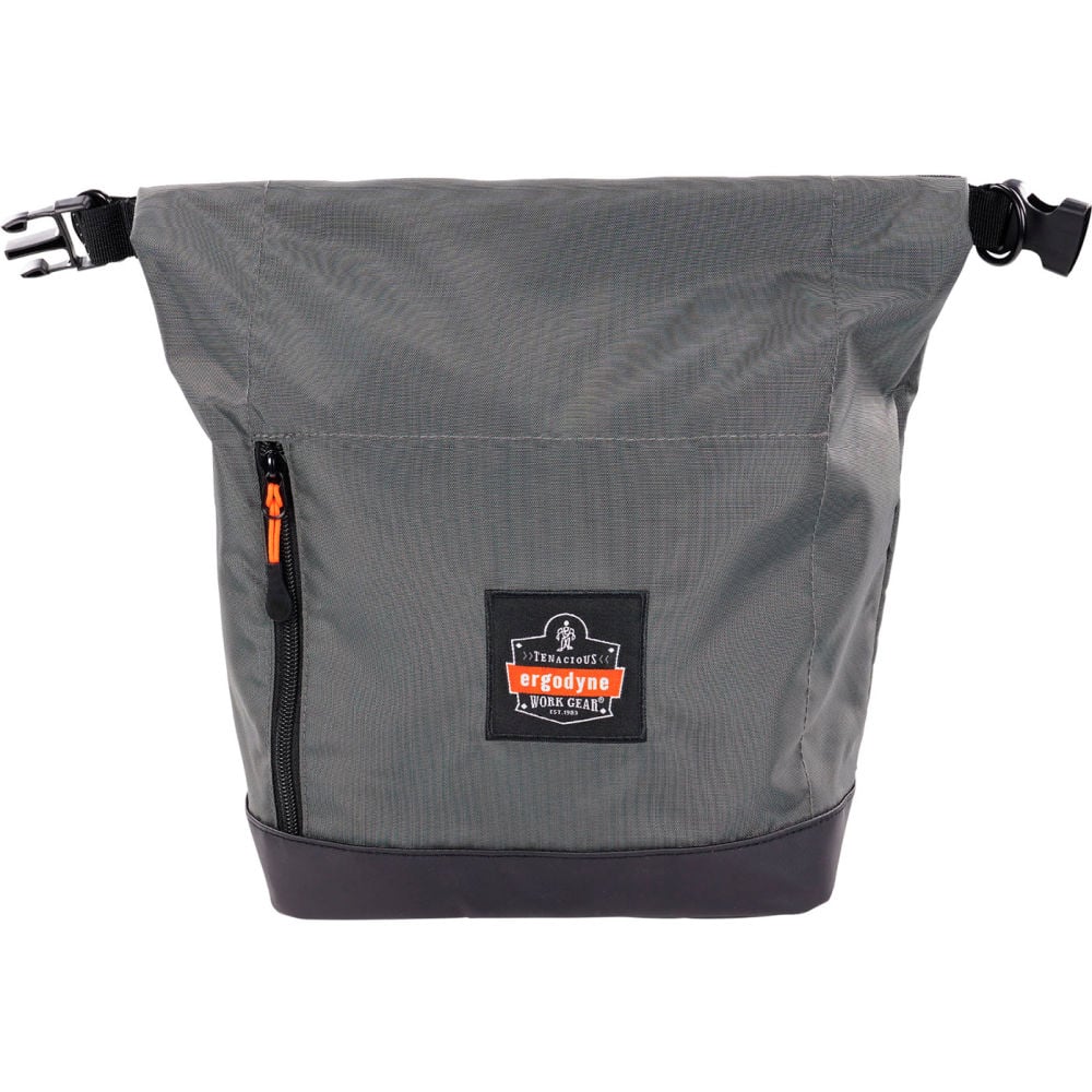 B3135485 Arsenal Full Respirator Bag Roll Top Closure, Gray