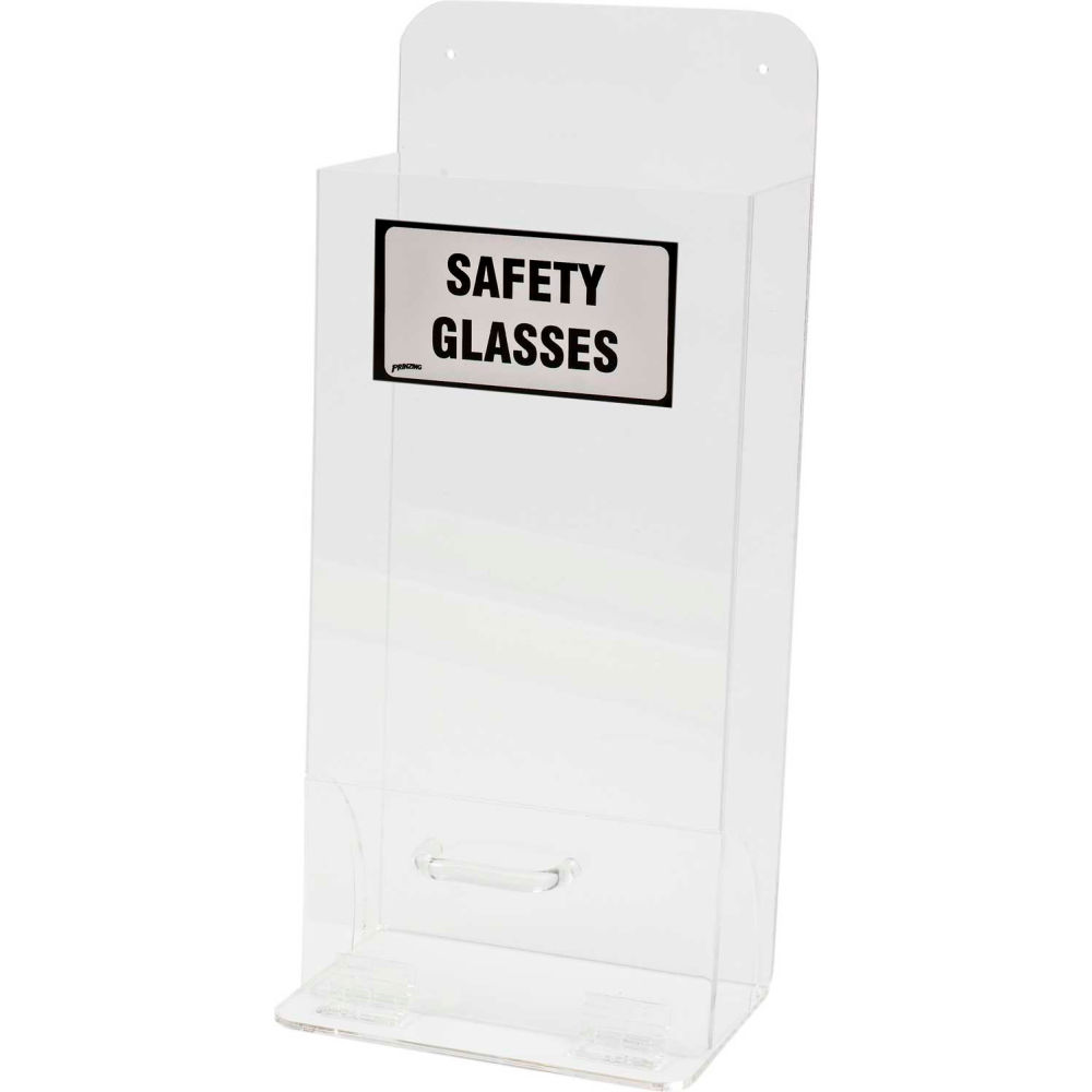 B2249697 Brady MVSD Deluxe Holder Acrylic Safety Glasses - 8 x 18 in.