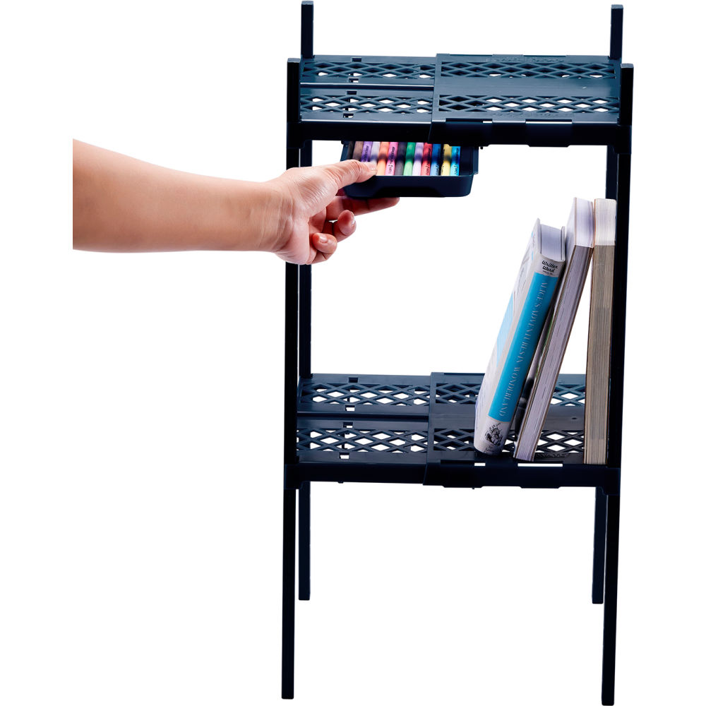 Picture of Amax B3085596 Locker Mate Double Locker Shelf&#44; Black