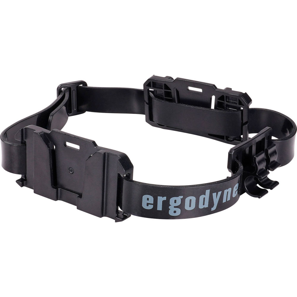 B3137712 Skullerz 8979 Light Mount Headband with Silicone Strap, Black