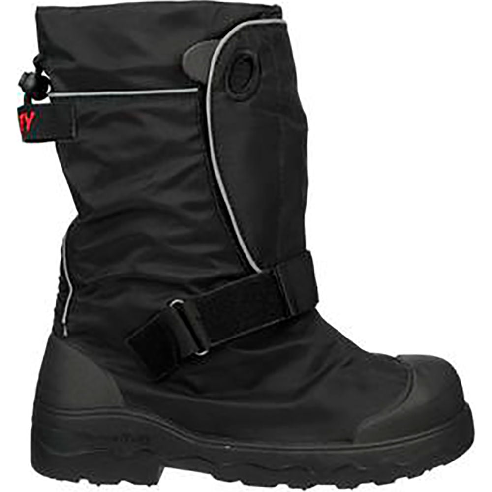 Tingley Rubber B2779009 Oil Resistant Orion XT Traction Overshoe with Roll-A-Way Gaiter, Black - Medium