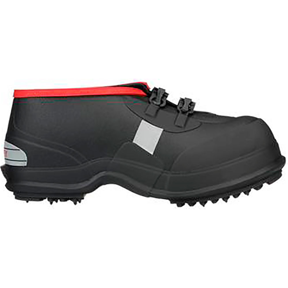 Tingley Rubber B2779053 Waterproof Vulcanized Rubber Winter-Tuff 2 Buckle Ice Traction 5 in. Mens Overshoe, Black - Size 6