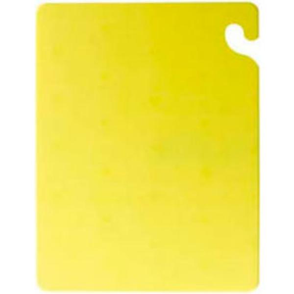 Picture of Carlisle Sanitary Maintenance B507243 Kolorcut Cutting Board&#44; Yellow - 12 x 18 x 0.5 in. - Pack of 6