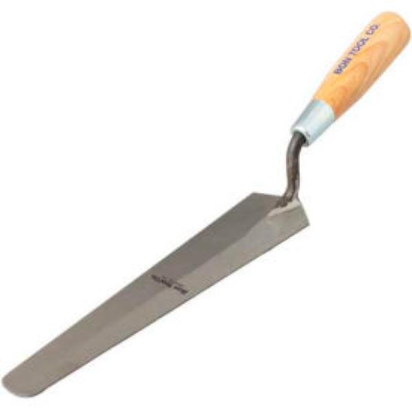 Bon Tool Duckbill Trowel 10 Inch x 2 Inch with Wood Handle - 11-626