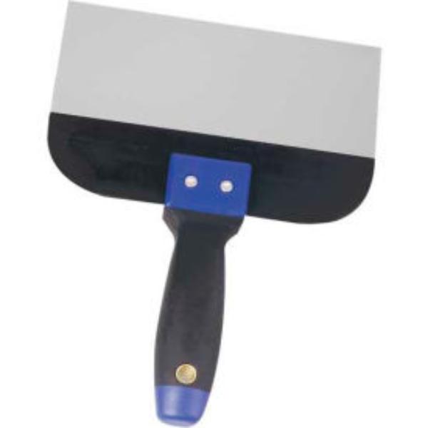 Stainless Steel Taping Knife - 10 x 3 in. - Comfort Grip Handle - Ergonomic Design