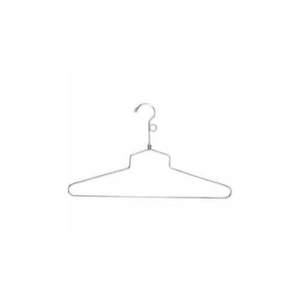 Picture of Econoco B387195 19 in. Steel Blouse & Dress Hanger with Loop Hook&#44; Chrome - Case of 100