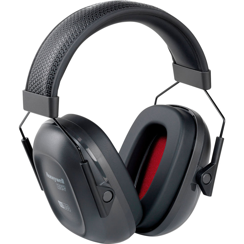 B2319545 Honeywell VeriShield 1035100-VS 100 Passive Earmuffs Over The Head Black NRR 24
