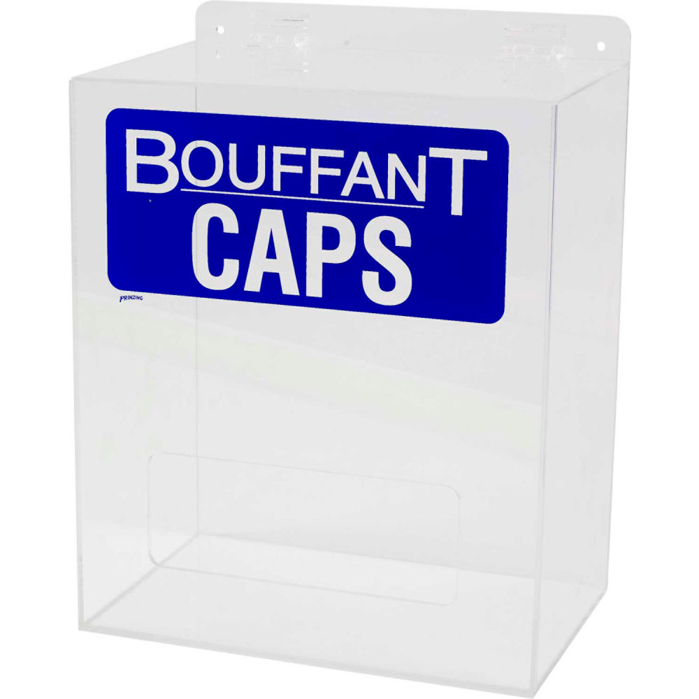 Picture of Brady Worldwide B2249634 12 x 14 in. Acrylic Bouffant Cap Dispenser&#44; Clear
