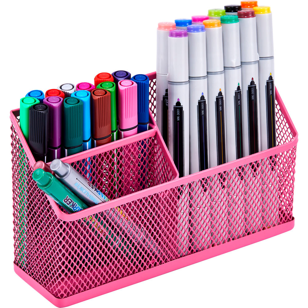 Picture of Amax B3085401 Locker Mate Its Academic Magnetic Pencil Holder&#44; Pink