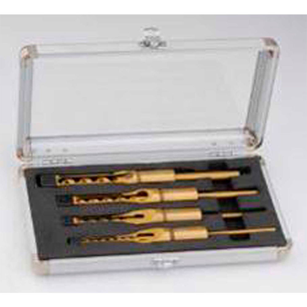 Picture of Biesemeyer B2115770 Professional Mortising Chisel & Bit Set for 14-651 Bench Mortiser - 4 Piece