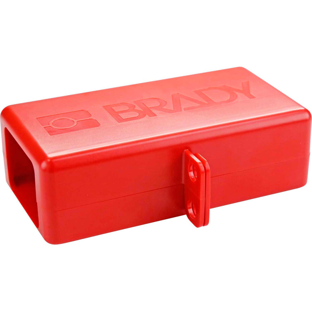 B2347071 150821 BatteryBlock Cable Lockout - Large ABS Plastic ,Red - 0.25 ft. Cable Length