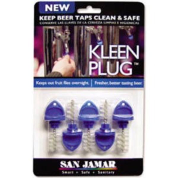 Picture of Carlisle Sanitary Maintenance B506442 Kleen Plug Use To Keep Beer Taps Clean Overnight 4.25 cu. ft. Capacity&#44; Blue