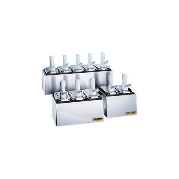 B378550 5 Well Condiment Pump Service Centers