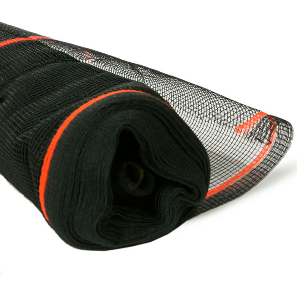 B1501740 4 x 150 ft. Fire Resistant Safety Netting, Black