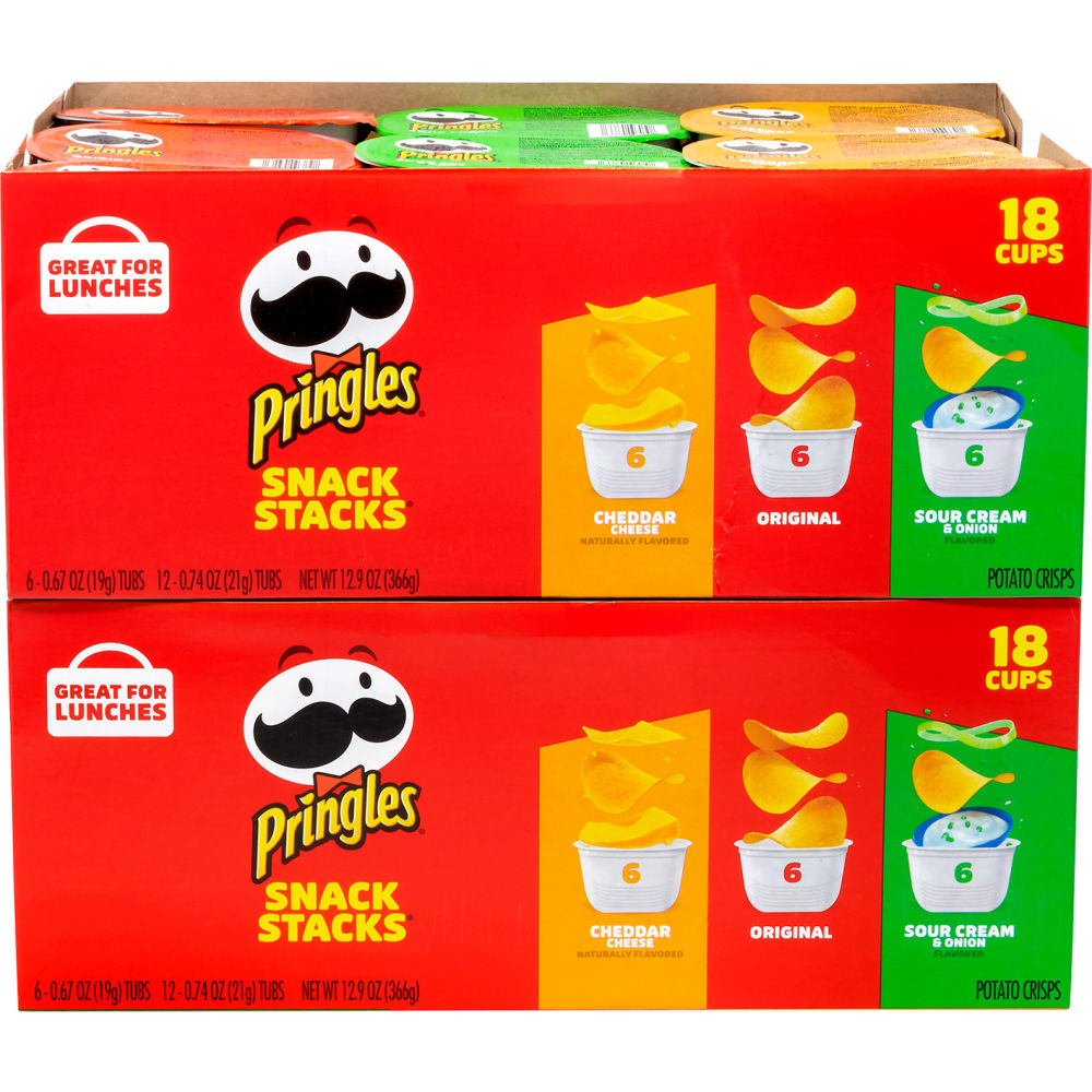 Picture of Green Rabbit Holdings B2946572 Pringles Chips Variety Pack - 36 Count - Pack of 20