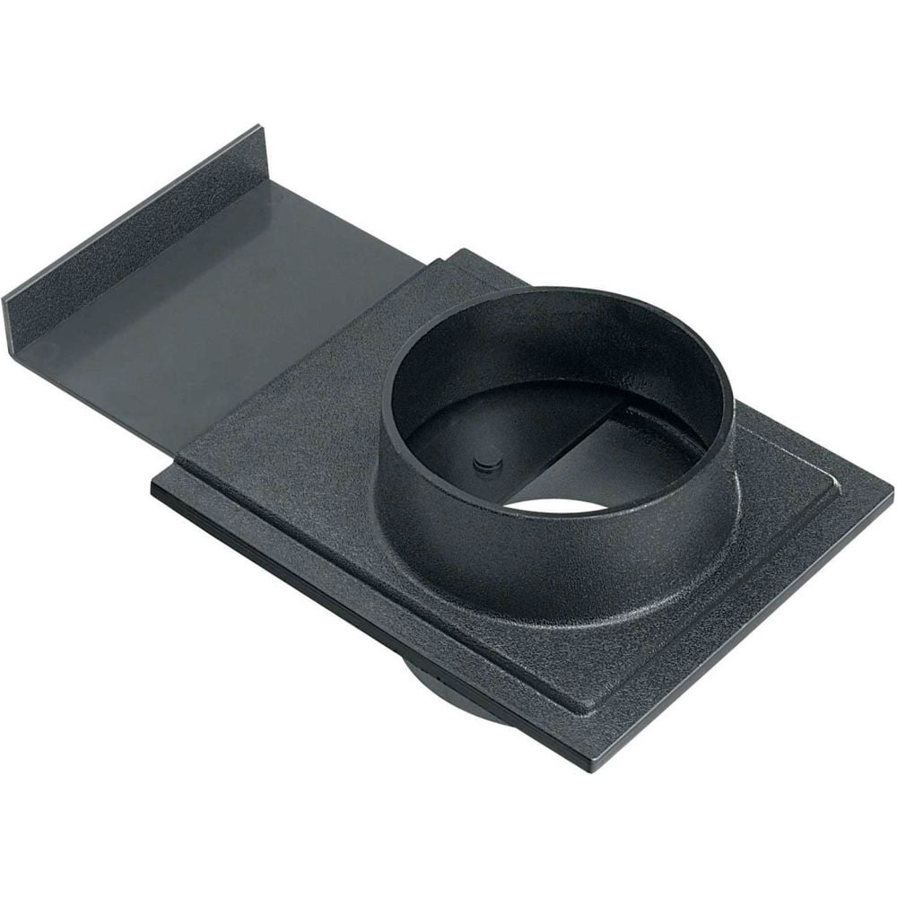 Delta 50-476 Plastic Blastgate - Black - 4 in - Durable Dust Control Accessory