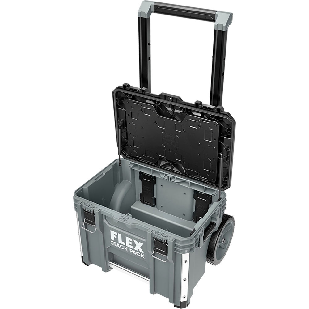 Chervon North America B3131375 22.06 x 19.31 x 26.38 in. Flex Stack Pack Rolling Tool Box, Gray