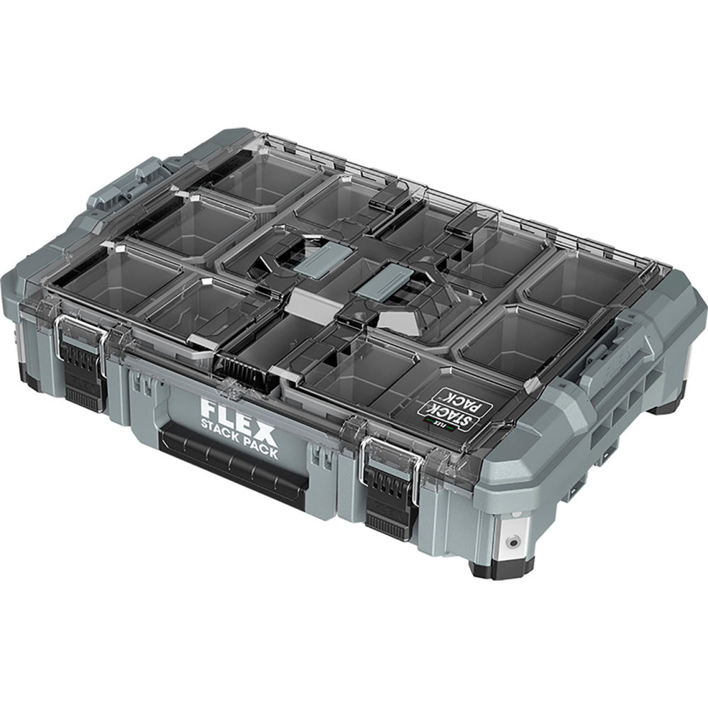 Chervon North America B3131368 22.25 x 15.75 x 5.68 in. Flex Stack Pack Organizer Box, Gray