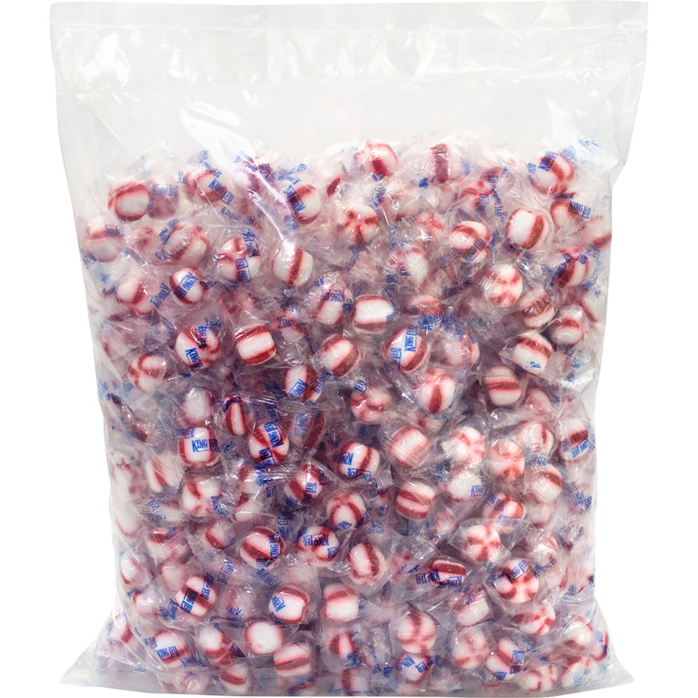 Picture of Green Rabbit Holdings B2946018 King Leo Peppermint Soft Mint Puffs Hard Candy - 5 lbs