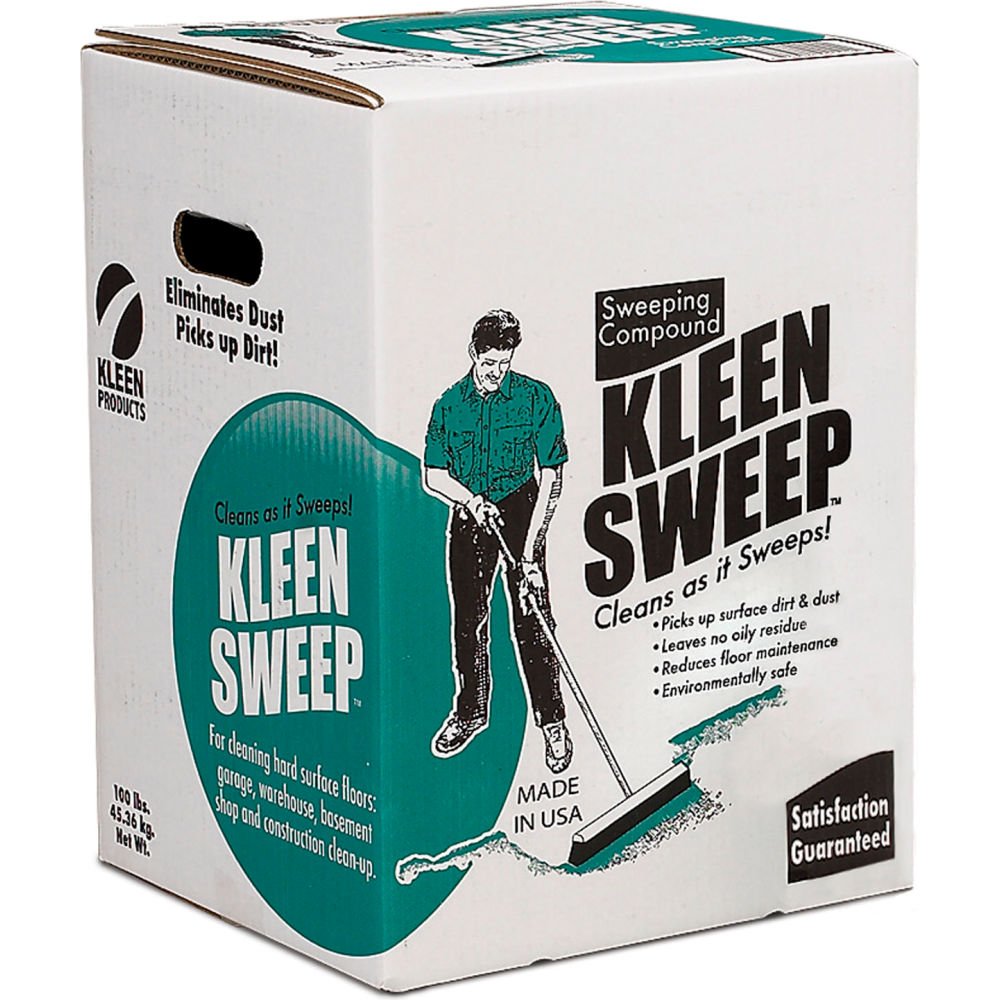 3125900 Kleen Sweep Sweeping Compound - 100 lbs Box