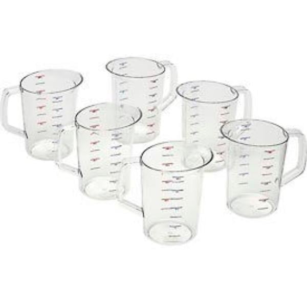 Picture of Rubbermaid Commercial Products B55252 Rubbermaid Commercial FG321800 Measuring Cup Bouncer - 4 qt.&#44; Clear Polycarbonate