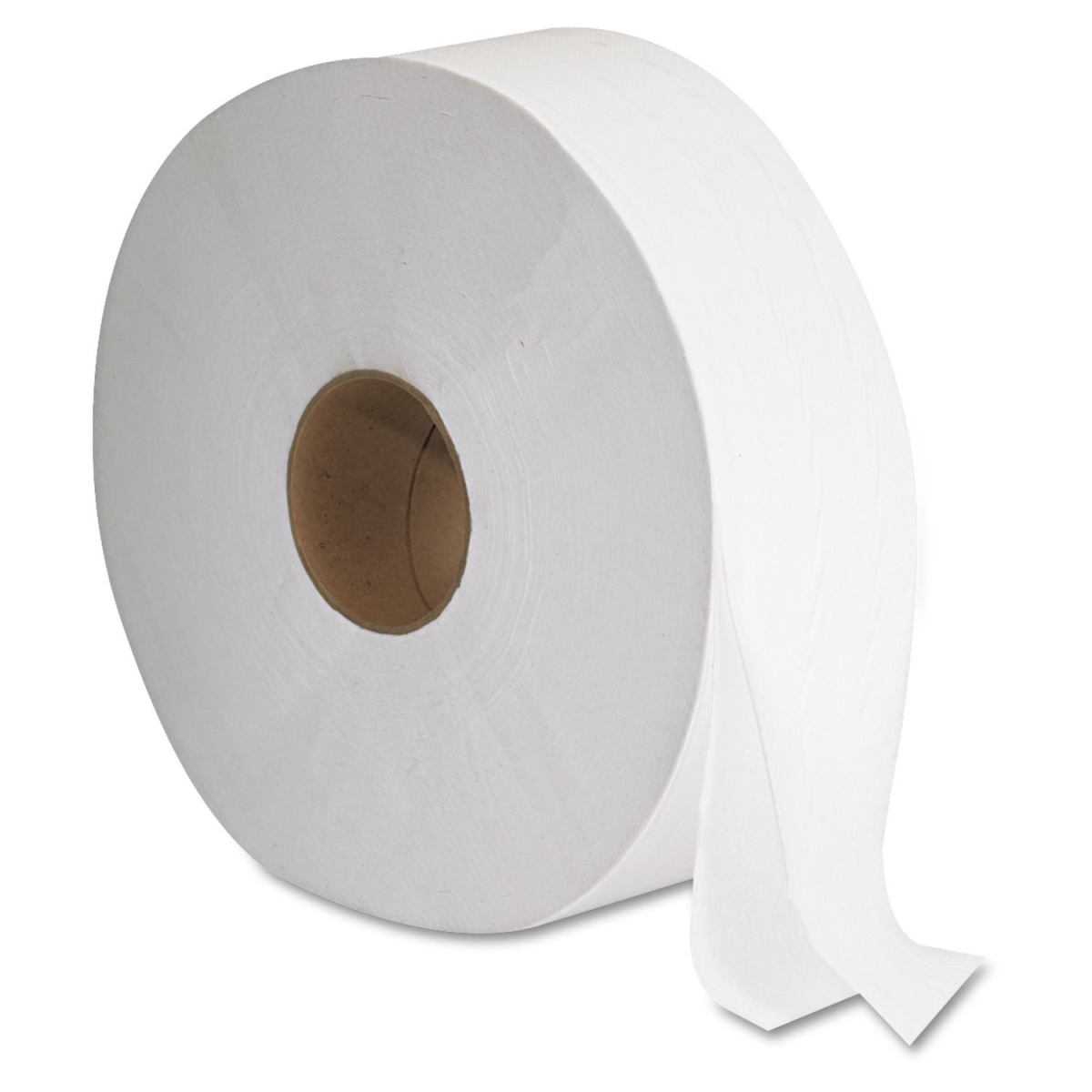 Picture of United Stationers Supply B2686437 JRT Jumbo Bath Tissue - Septic Safe - 2-Ply - White - 12 in. Dia. - 1378 ft. - Case of 6