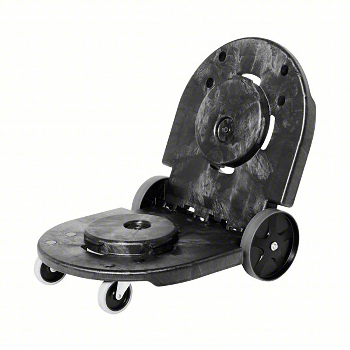 Brute Tandem Dolly - Black - Heavy-Duty - Smooth Mobility