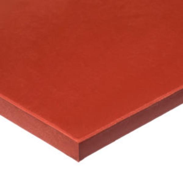 B2308519 Silicone Foam Sheet No Adhesive - Red - 0.25 x 36 x 36 in.