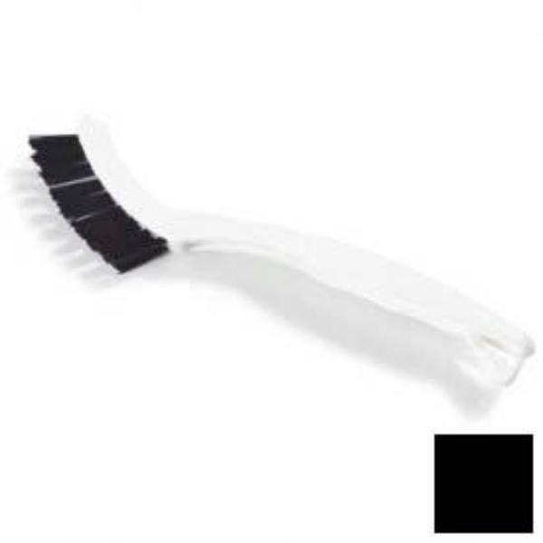 Flo-Pac Grout Brush - Black - 8.125 in. - Nylon Bristles