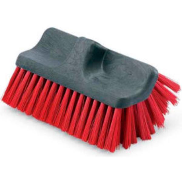 3199400 516 Commercial Brush Head - Dual-Surface Scrubber - Scrubbing Surface - Red - 10 x 6 in.