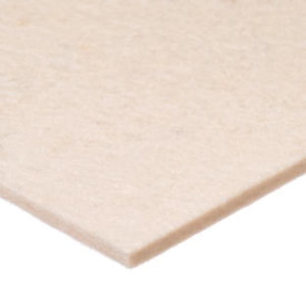 Felt Sheet - White - 36 x 12 x 0.0625 in. - F1 Grade - High Absorption