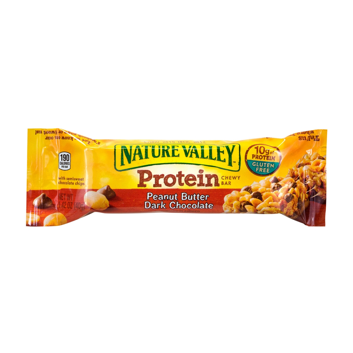 Picture of Green Rabbit Holdings B2946694 1.42 oz Nature Valley Protein Chewy Granola Bars Peanut Butter Dark Chocolate - 26 Count