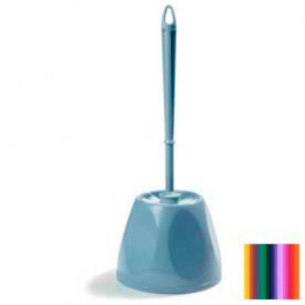 Flo-Pac Bowl Brush with Caddy - Assorted Color - 16 in. - Durable Design