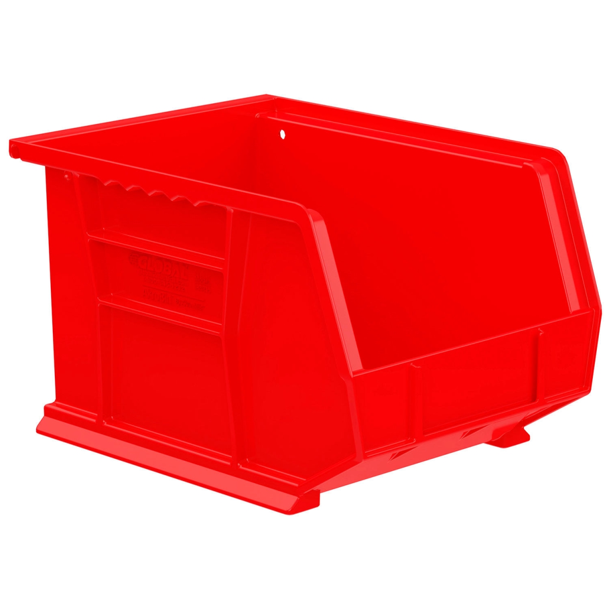 Picture of Akro-Mils 4407902 10.75 x 8.25 x 7 in. AkroBin Plastic Hang & Stack Bin - Red
