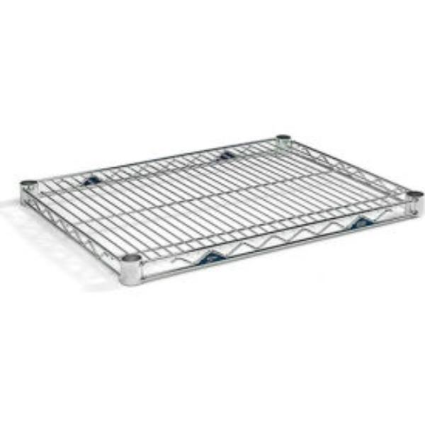 Metro 5424300 42 x 24 in. Extra Shelf for Open-Wire Shelving - Silver