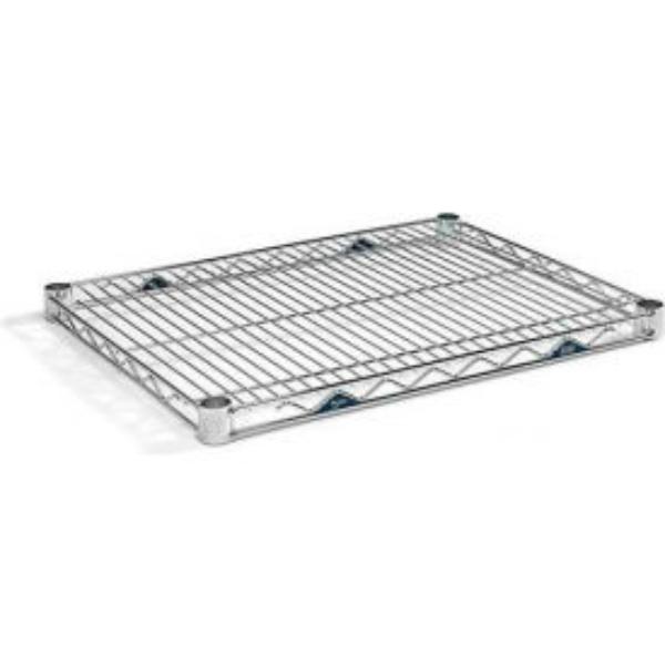 Metro 5412800 42 x 18 in. Extra Shelf for Open-Wire Shelving - Silver
