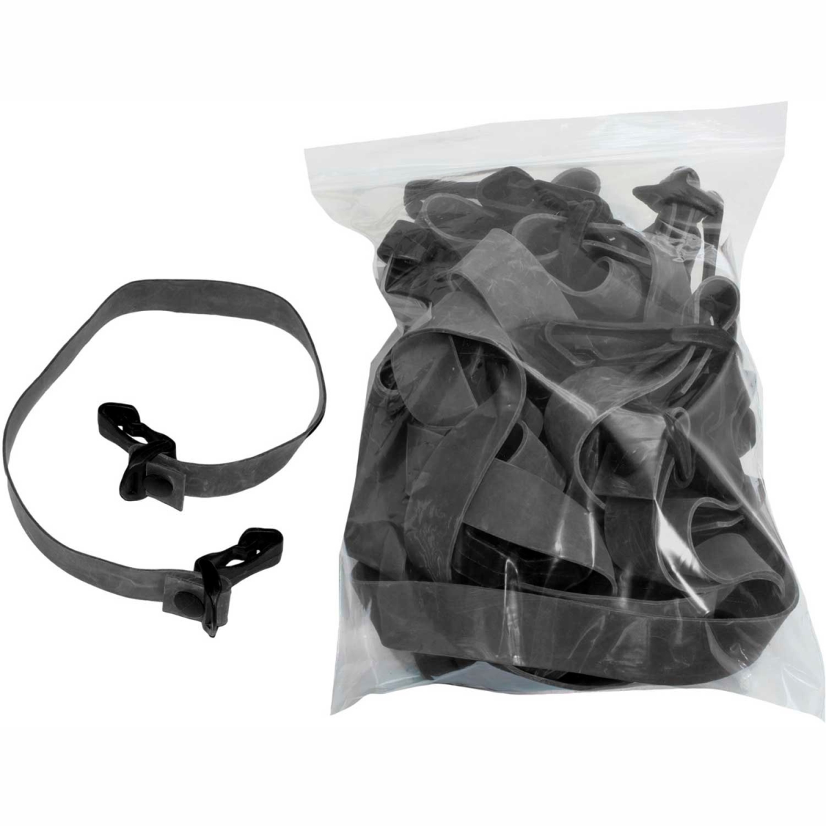 B2188670 CanDo Adjustable Exercise Band - X-Heavy - Black