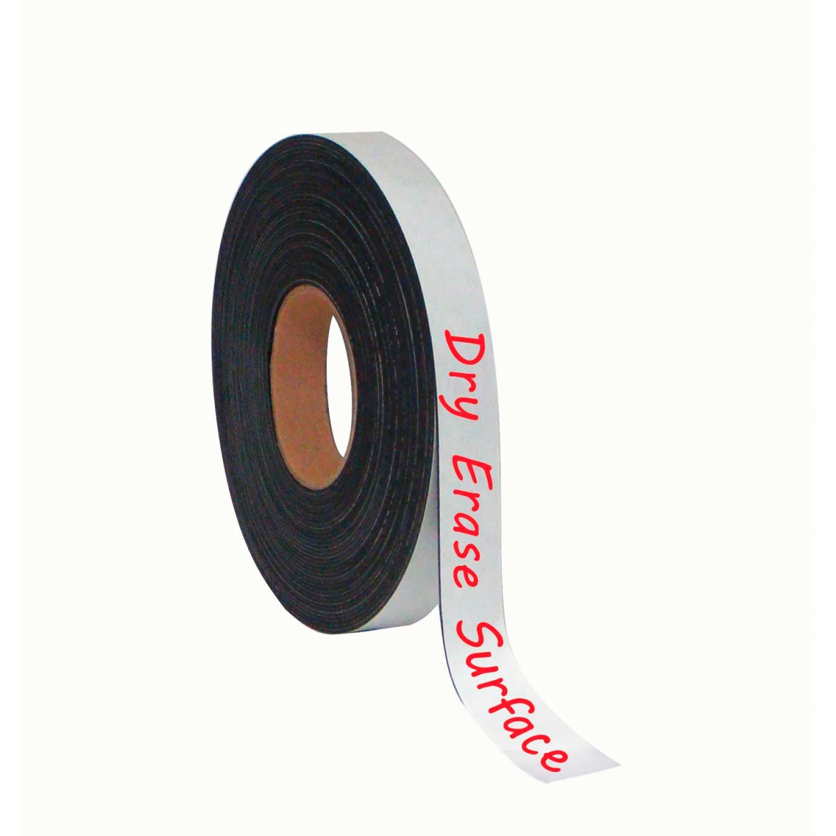 Bi-Silque Visual Communication Products B1400750 MasterVision Dry-Erase Magnetic Tape Rolls - Write on Wipe Off - White - 1 in. x 50 ft.
